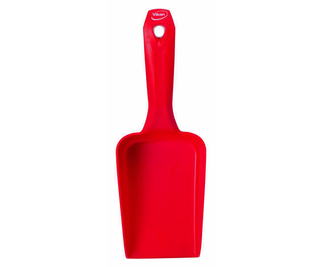 Vikan Metaal Detecteerbare Handschep recht 0.5L Rood