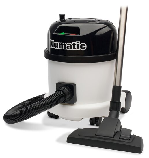 Numatic HEPA stofzuiger PPH320-12 wit met kit AS0