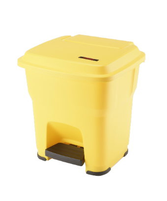 Vileda HERA Pedal Bin 35l - Geel 
