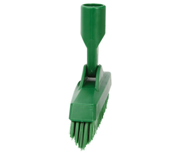 Vikan Voegenborstel Flexibele Nek Extra Hard Groen 225mm
