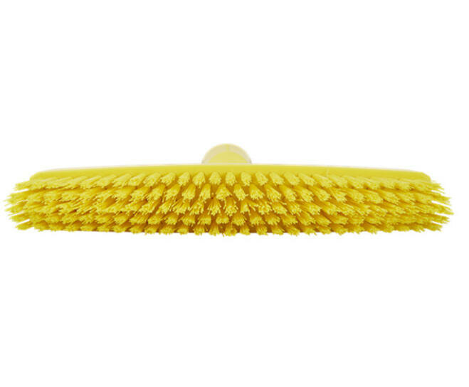 Vikan Voegenborstel Flexibele Nek Extra Hard Geel 225mm