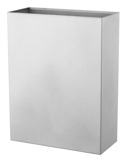 Basicline RVS afvalbak 25 liter o..