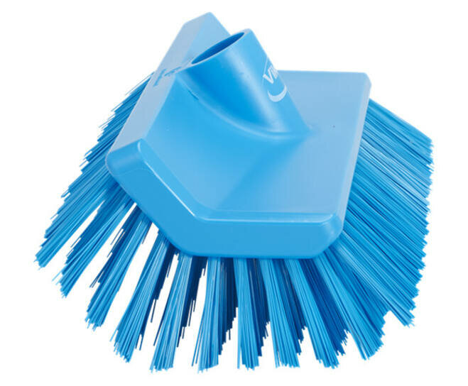 Vikan Hygi&euml;ne Hoekschrobber Medium Blauw 265mm