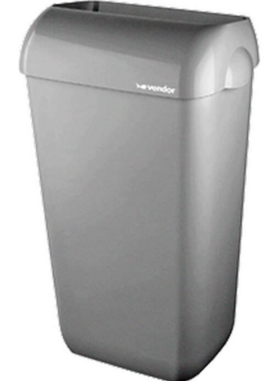 Vendor Afvalbak Kunststof Laag 23 Ltr Metal