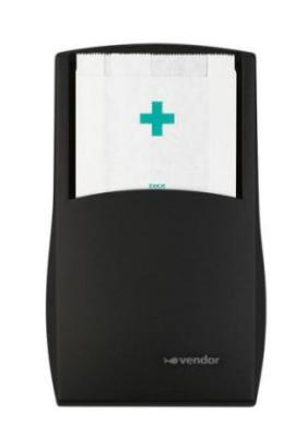 Vendor Dameshygi&euml;ne Verbandzakdispenser Vision Black 