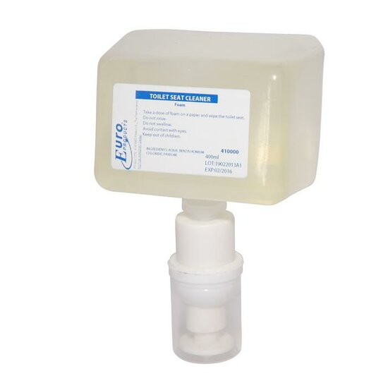 Euro toilet seat cleaner, foam 6x 400ml
