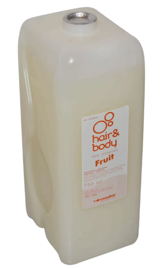 Vendor Shampoo Hair and Body - doos &agrave; 6 flacons