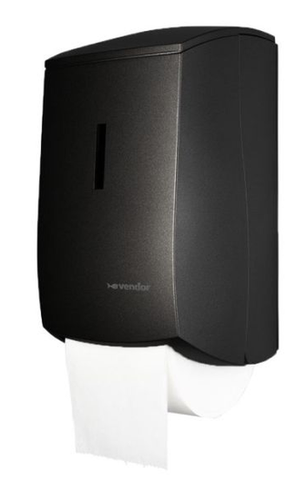 Vendor Toiletroldispenser Vision Zwart  
