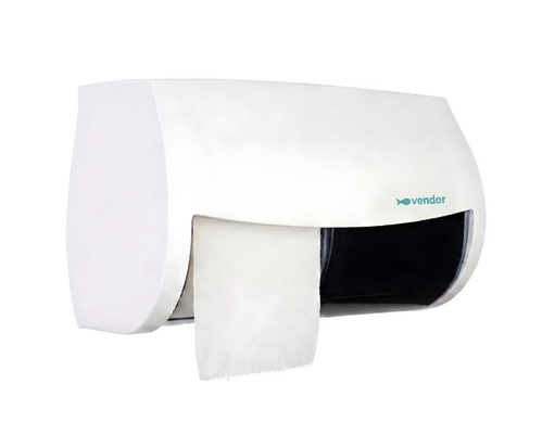 Vendor Toiletroldispenser Horizontaal Wit 