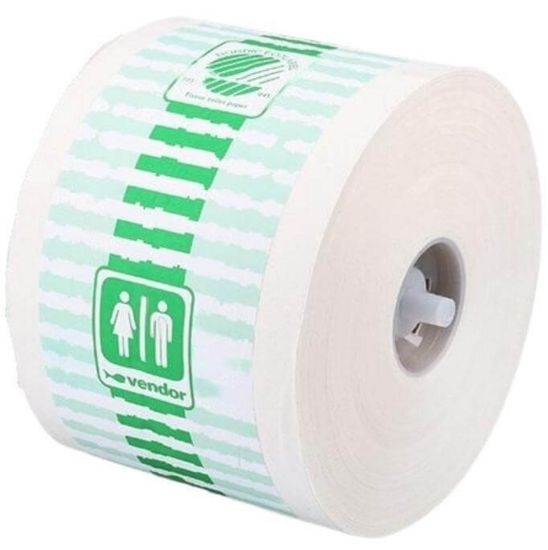 Vendor Toiletpapier 1255M Recycled 2-laags met Dop - 24 rollen