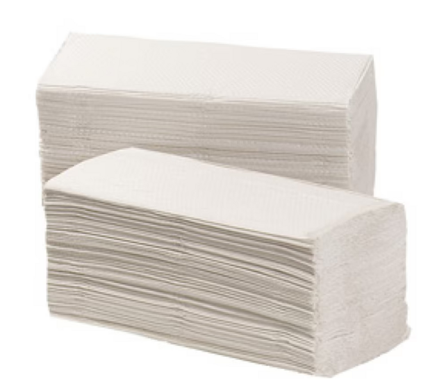 Vendor Vouwhanddoek 1466 Tissue 2-laags Z-vouw 21 x 24 cm &ndash; 15 bundels 