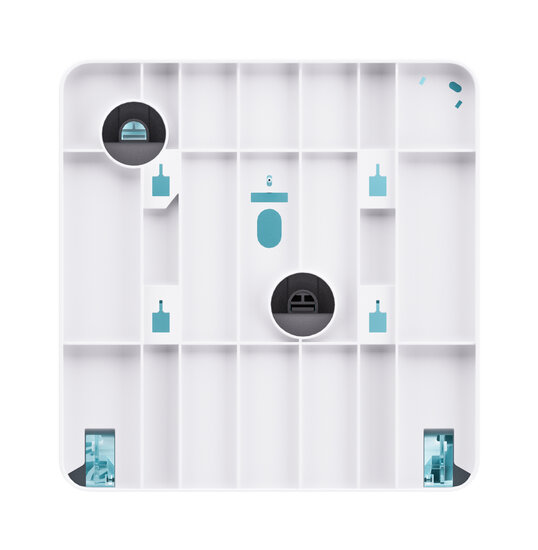 Satino Hyginity Maxi Jumbo toiletpapierdispenser L Wit JT2