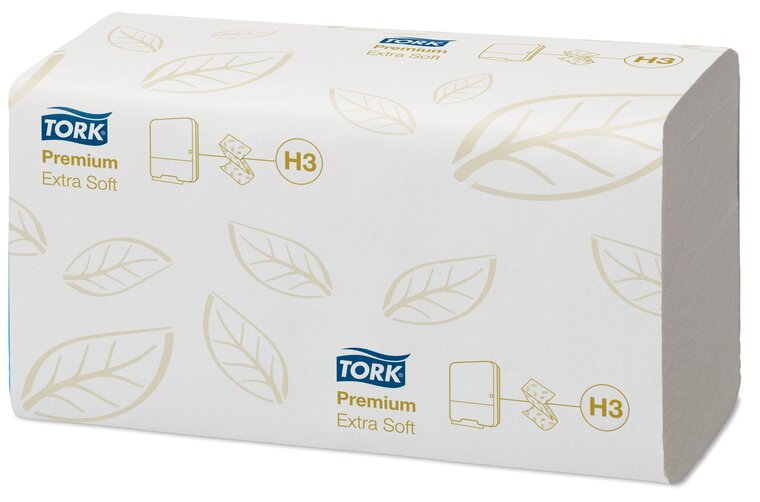 Tork Extra Zachte Singlefold Handdoek Premium H3  15x200st, 3.000st/doos