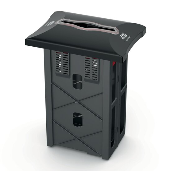 Tork Xpressnap In-Counter Servetdispenser N4 Zwart, per stuk