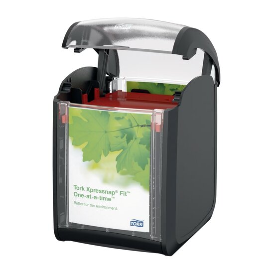 Tork Xpressnap Fit&reg; Tabletop servetdispenser N14 Zwart