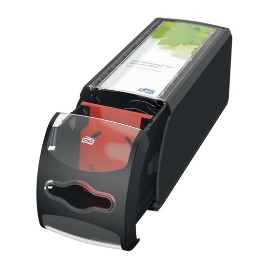 Tork Xpressnap Fit&reg; Counter servetdispenser N14 Zwart