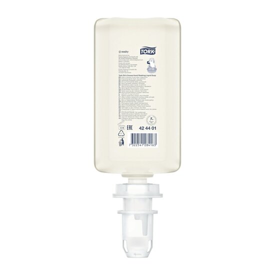 Tork Olie en Vet Vloeibare Zeep Zonder Parfum S4 1ltr/flacon 6st/doos
