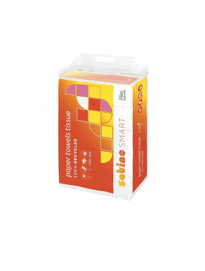 Satino Smart Tissue V-Vouw Handdoekjes 24x21 2 laags PT3