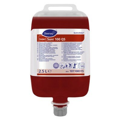 TASKI Sani 100 QS 2x2.5L - Washroom cleaner in QuattroSelect&reg;