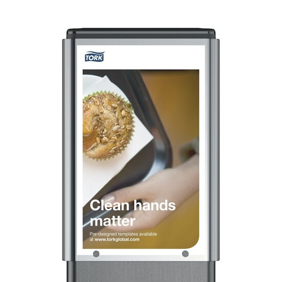 Tork Ad-A-Glance&reg; F1, S1, S4 voor Tork Hygiene stand 