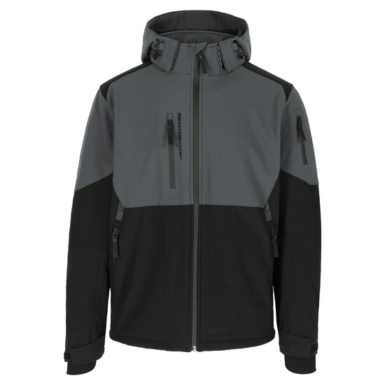 Herock Ragnar Softshell Jas Antraciet/Zwart