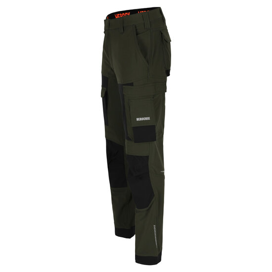 Herock Faro Broek Donker Kaki/Zwart