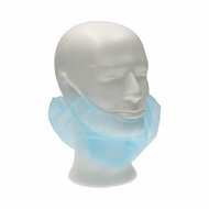 CMT baardmasker pp non-woven Blauw 2 elastiek 100/zak,1000st/doos