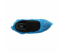 CMT Schoenovertrek CPE 40 mu 36x15cm Blauw geruwd 100st/zak, 2.000st/doos