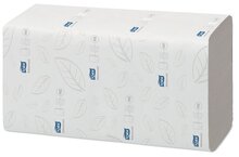Tork Xpress&reg; Oplosbare Multifold Handdoek H2 Wit  2-Laags 4200 stuks 21 x 200