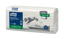 Tork Heavy-Duty Gevouwen Reinigingsdoek XL, wit W4, 1-laags, 61,5x35,5cm, 4x70st, 280st/doos 