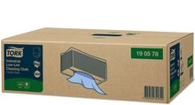 Tork Low-Lint Industrial 1-laag  blauw W4, 5x80st, 400st/doos 