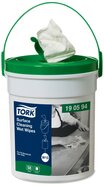 Tork Premium Wet Wipe Reiniger 1-Laags W15, 58vel/emmer, 4emmers/doos 