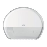 Tork Mini Jumbo Toiletpapier Dispenser T2 Wit kunststof Elevation-Line