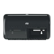 Tork Traditioneel Toiletpapier Dispenser kunststof T4 Zwart 