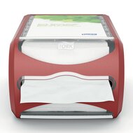 Tork Xpressnap Dispenser Counter N4 rood, per stuk 