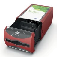 Tork Xpressnap Dispenser Counter N4 rood, per stuk 