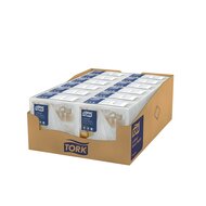 Tork LinStyle Premium Servet 1/4 vouw 1-laagst Wit 12x50st, 600st/doos