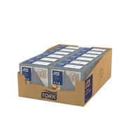 Tork Linstyle  Premium servet 1/4 vouw 1-Laags Grijs, 12x50st, 600st/doos
