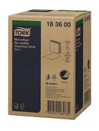 Tork Microvezel Herbruikbare Reinigingsdoek, blauw,  8x6 stuks/ pak