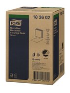Tork Microvezel Herbruikbare Reinigingsdoek, groen, 8x6 stuks/ pak