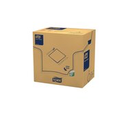 Tork Soft Dinnerservet  3-Laags Donkergroen 1/8 vouw  12x100st, 1.200st/doos