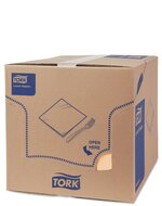 Tork Soft Lunchservet  3-Laags Zand 1/8 vouw, 10x150st, 1.500st/doos