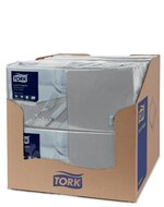Tork Lunchservet  2-Laags Grijs 1/4 vouw, 10x200st, 2.000st/doos