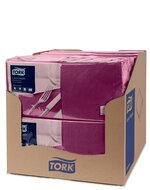 Tork Lunchservet  2-Laags Paars 1/4 vouw, 10x200st, 2.000st/doos