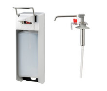 All Care MediQo-line Zeep- &amp; desinfectiemiddeldispenser 1000 ml KB aluminium