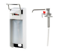 All Care MediQo-line Zeep- &amp; desinfectiemiddeldispenser 500 ml KB wit