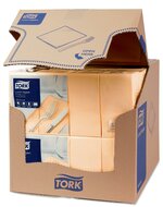Tork Lunchservet  2-Laags Zand 1/8 vouw, 10x200st, 2.000st/doos