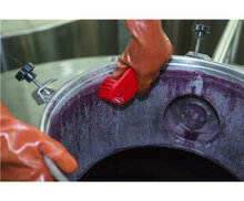 Vikan Hygi&euml;ne Harde Werkborstel Groot 200mm Rood