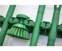 Vikan Harde Ronde Werkborstel 110mm Groen