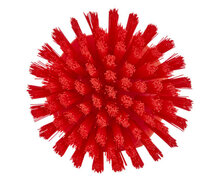 Vikan Harde Ronde Werkborstel 110mm Rood